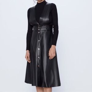 Zara Black Midi Dress